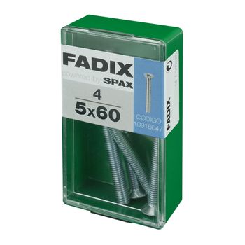 Caja S 4 Unid. Tornillo Metrica Cp M 5x60mm Fadix