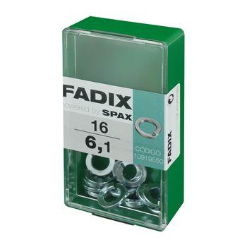 Caja S 16 Unid. Arandela Presion 6,1mm Fadix