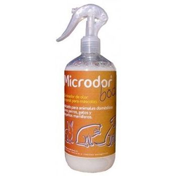 Eliminador De Olor Corporal Microdor Body Para Perros, Gatos Y Pequeños Mamíferos - 500ml