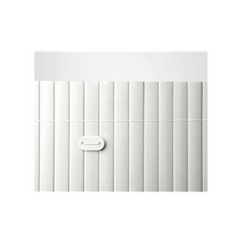 VXL Nature Valla Cañizo De Ocultación Jardín Doble Cara Pvc Blanco 1X3 —  Bañoidea