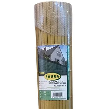 Faura 1x3m - Cañizo de PVC Doble Cara 1600gr/m2 - Gris Antracita