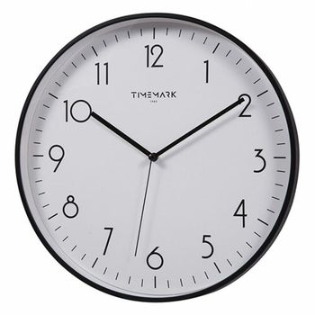 Reloj De Pared Timemark Negro (30 X 30 Cm)