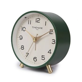 Reloj-despertador Analógico Timemark Plateado (9 X 13,5 X 5,5 Cm) con  Ofertas en Carrefour