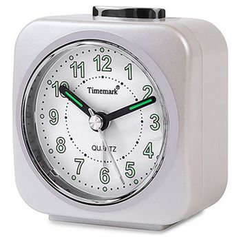 Reloj-despertador Analógico Timemark Blanco (9 X 8 X 5 Cm)