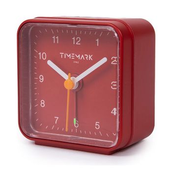 Despertador Analógico Rojo Timemark