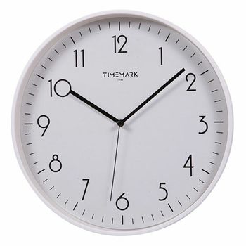 Reloj De Pared Timemark Blanco (30 X 30 Cm)