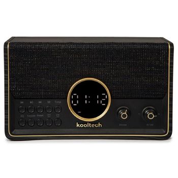 Radio Vintage Kooltech House Negro Bluetooth - Radio - Usb -