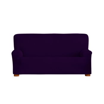 Funda Sofá Elástica Ulises:color - Morado, Plazas - 2 Plazas