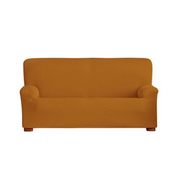 Funda Sofá Elástica Ulises:color - Amarillo, Plazas - 3 Plazas