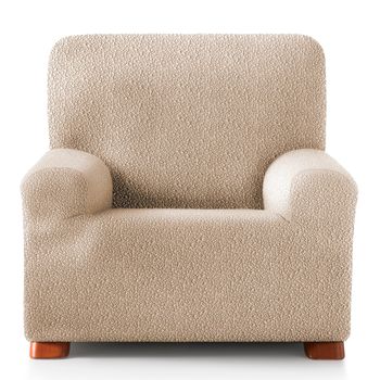 Funda De Sofa 1 Plaza Elastica Modelo 7 Premium Roc Beige