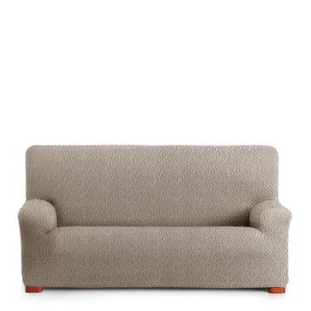 Funda De Sofa 2 Plazas Elastica Modelo 7 Premium Roc Visón