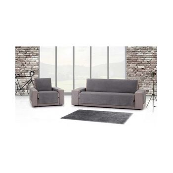 Funda De Sillon Relax Elástica Adaptable Alba, 1 Plaza - 70 - 110 Cm. Gris  Estoralis con Ofertas en Carrefour