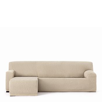 Funda de sofá chaise longue derecha (240-280) marrón MONACO BIELÁSTICA