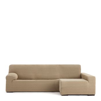 Funda Chaise Longue Modelo 0 Premium Jaz Derecha Brazo Corto Beige