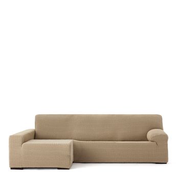 Funda Chaise Longue Modelo 0 Premium Jaz Izquierda Brazo Corto Beige