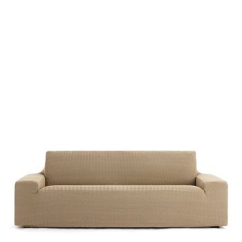 Funda Protectora De Sofa 4 Plazas Bielastica Jaz 7 Beige