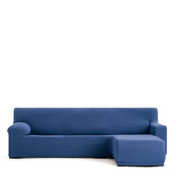 Funda Chaise Longue Modelo 0 Premium Jaz Derecha  Azul