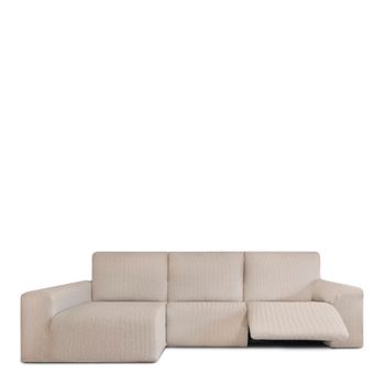 Funda Chaise Longue Super Elastica Relive Brazo Izquierdo Largo, Lino. Funda  Elástica Para Sofá Chaise Longue con Ofertas en Carrefour