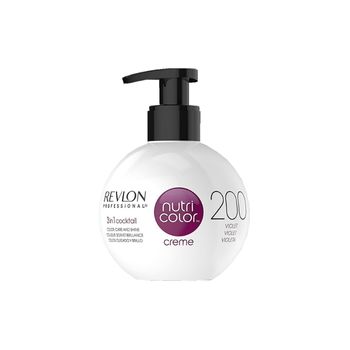 Revlon Nutri Color Creme Libre De Amoniaco 200 Violeta 270ml