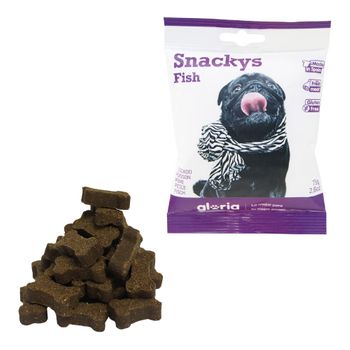 Snack Para Perros Gloria Display Snackys Pescado