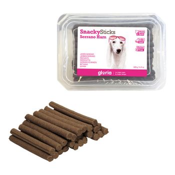 Snack Para Perros Gloria Snackys Sticks Jamón (350 G)