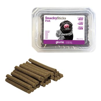 Snack Para Perros Gloria Snackys Sticks Pescado Barritas (350 G)