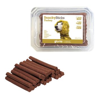 Snack Para Perros Gloria Snackys Sticks Pollo Pavo Barritas (350 G)