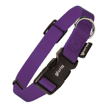 Collar Para Perro Gloria Morado Talla S (27-37 Cm)