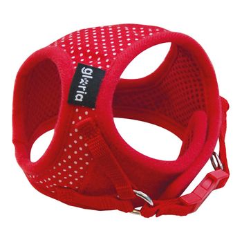 Arnés Para Perro Gloria Puntos 17-22 Cm Rojo Talla Xs