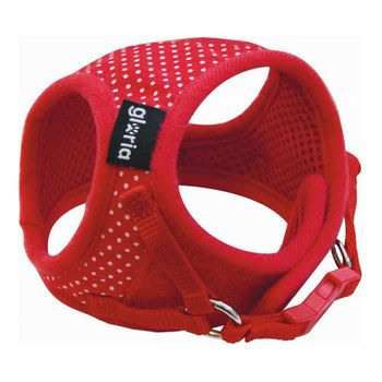 Arnés Para Perro Gloria Puntos 21-29 Cm Rojo Talla S