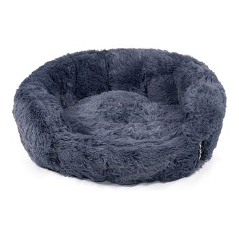 Cama Perro Con Almohada De Poliéster Espuma Pp 75x55x20cm-pawhut.gris con  Ofertas en Carrefour