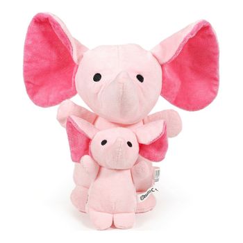 Peluche Para Perros Gloria Hoa Rosa Elefante Poliéster Goma Eva