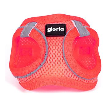 Arnés Para Perro Gloria Air Mesh Trek Star Ajustable Rosa Talla Xxxs (18-20 Cm)