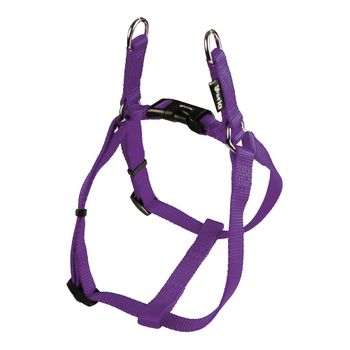 Arnés Para Perro Gloria Liso Ajustable 47-71 Cm Morado Talla M