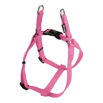 Arnés Para Perro Gloria Liso Ajustable 47-71 Cm Rosa Talla M