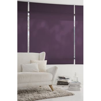 Estor Enrollable Opaco Térmico Violeta 105 X 190cm con Ofertas en