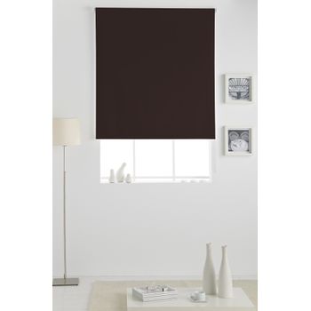 Estor Enrollable Opaco 100% Dracarys  110 X 230 Cm. Marron, Estoralis