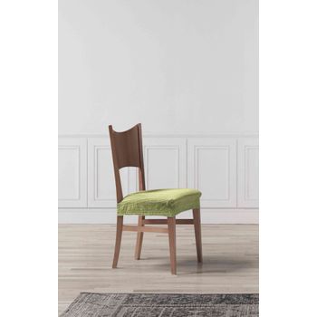 Funda Asiento De Silla Elástica Adaptable Vega, Asiento.  Verde Estoralis