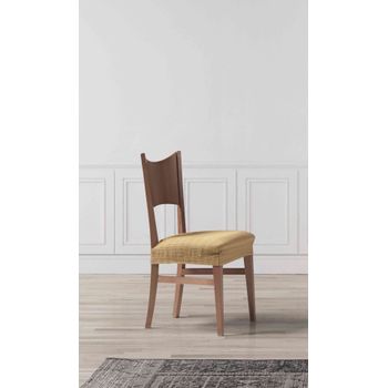 Funda Asiento De Silla Elástica Adaptable Vega, Asiento.  Beige Estoralis