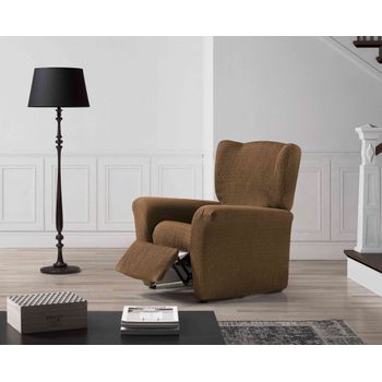 Funda De Sillon Relax Elástica Adaptable Berta, 1 Plaza - 70 - 110 Cm.  Maquillaje Estoralis con Ofertas en Carrefour