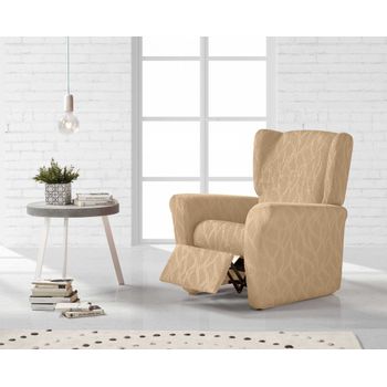 Funda De Sillon Relax Elástica Adaptable Alba, 1 Plaza - 70 - 110 Cm. Gris  Estoralis con Ofertas en Carrefour