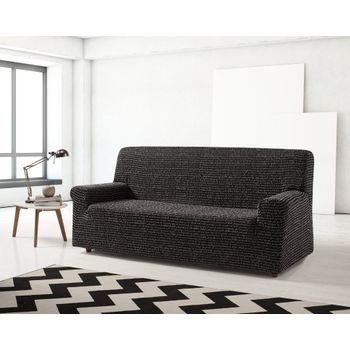 10xdiez Funda Sofa 3 Plazas Paula, (negro ) con Ofertas en Carrefour