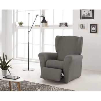 Funda de sillón Troya relax XL elástica crudo 60 - 90 cm