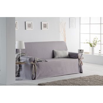 Funda De Sofá Practica, Salva Sofa Luna, 3 Plazas 150 X 220 Cm. Marron  Estoralis con Ofertas en Carrefour