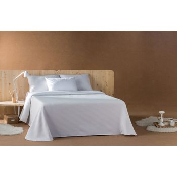 Colcha Jacquard De Primavera Estoralis Para Cama De 90 Cms. Pique 5303 Blanco