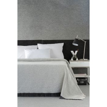 Colcha Foulard Multiusos Zen 230x260cm, Gris. Colcha Multiusos Para Sofá  con Ofertas en Carrefour