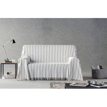 Manta Sofá Invierno Grande Sedalina Lisa Y Borreguito Polar Sherpa  220x240cm Calentita Gruesa Gris Briebe - con Ofertas en Carrefour