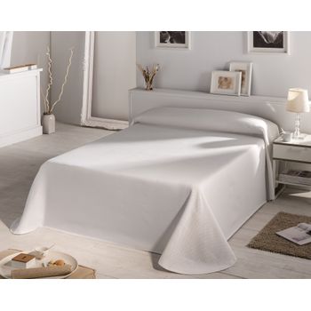 Colcha Pique Modelo Samba Malva Cama 135 Cm. con Ofertas en Carrefour