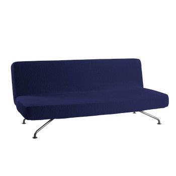 Funda De Sofa Clic Clac Elástica Adaptable Beta, Clic-clac 3 Plazas - 180 - 200 Cm.  Azulon Estoralis