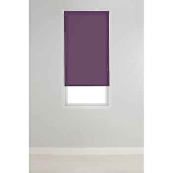 Estor Enrollable Sin Taladrar Easy Fix Translucido Aral,  70 X 180 Cm. Violeta